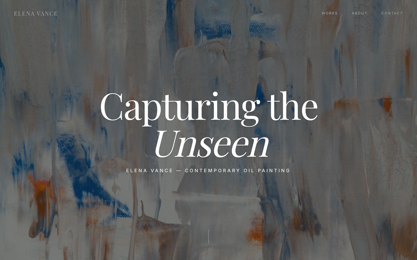 Painter Website Template preview