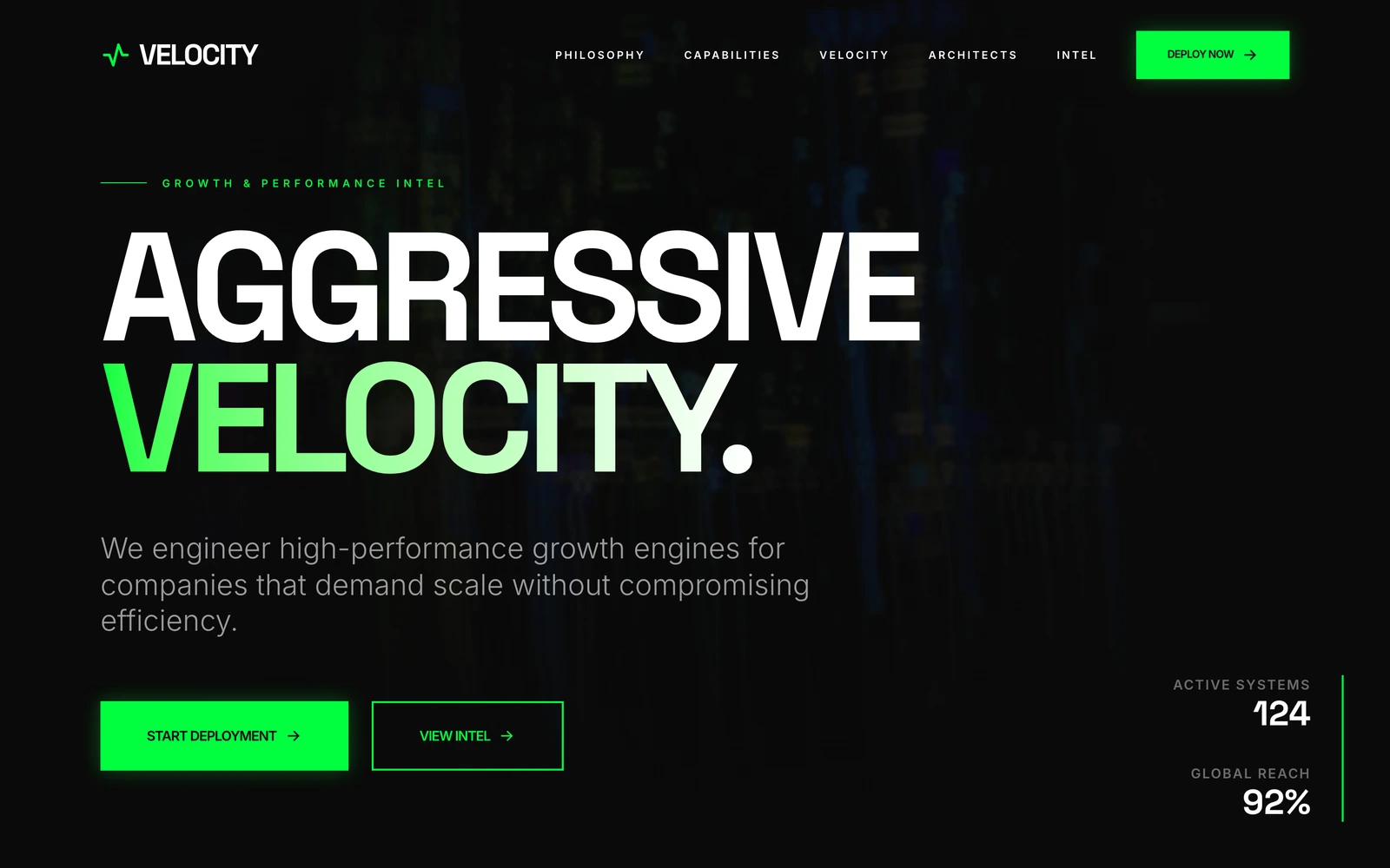 Marketing Consultant Website Template preview
