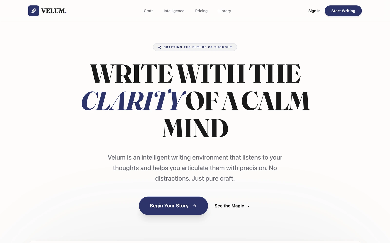 AI Writing Tool Website Template preview