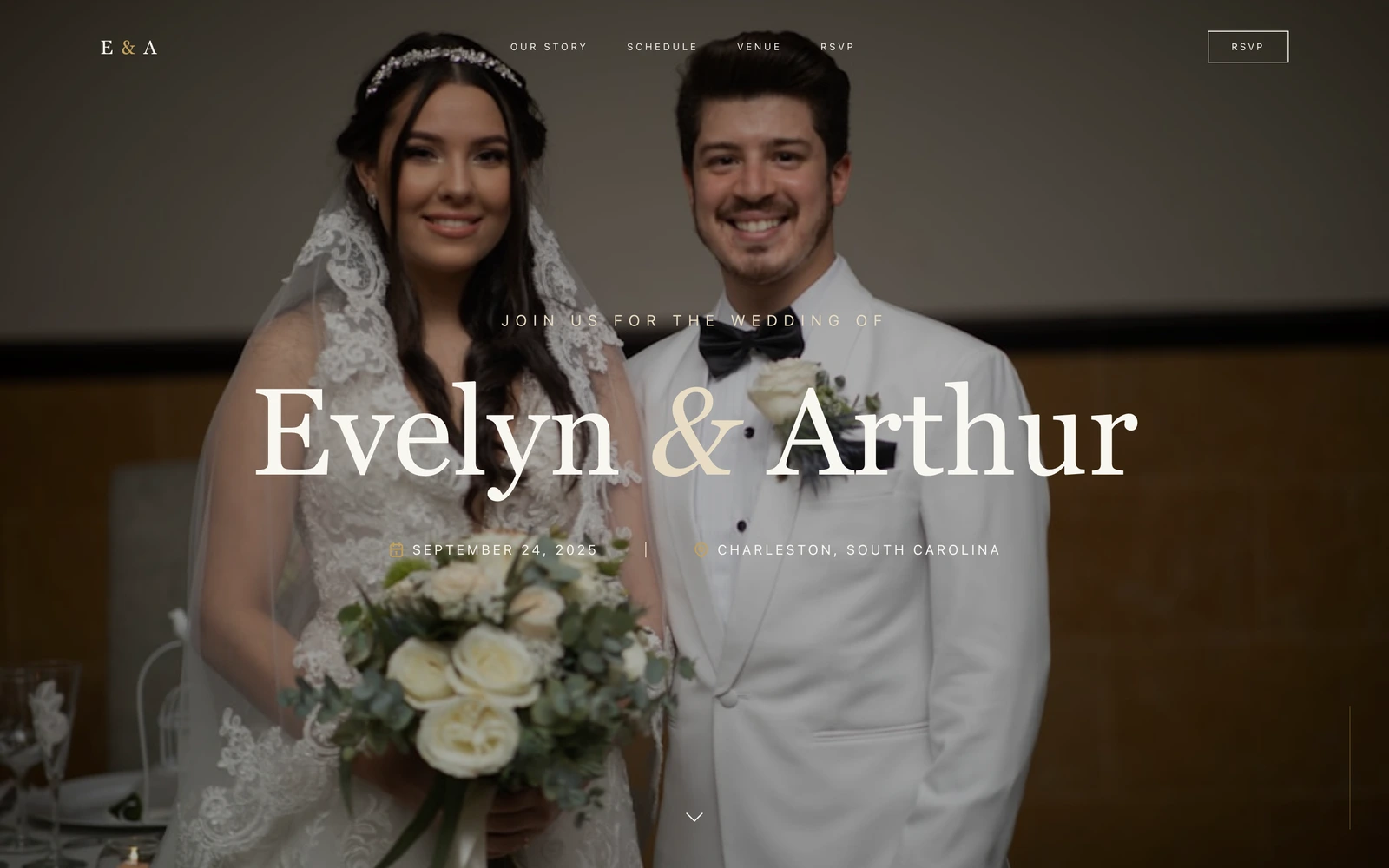 Classic elegant website template