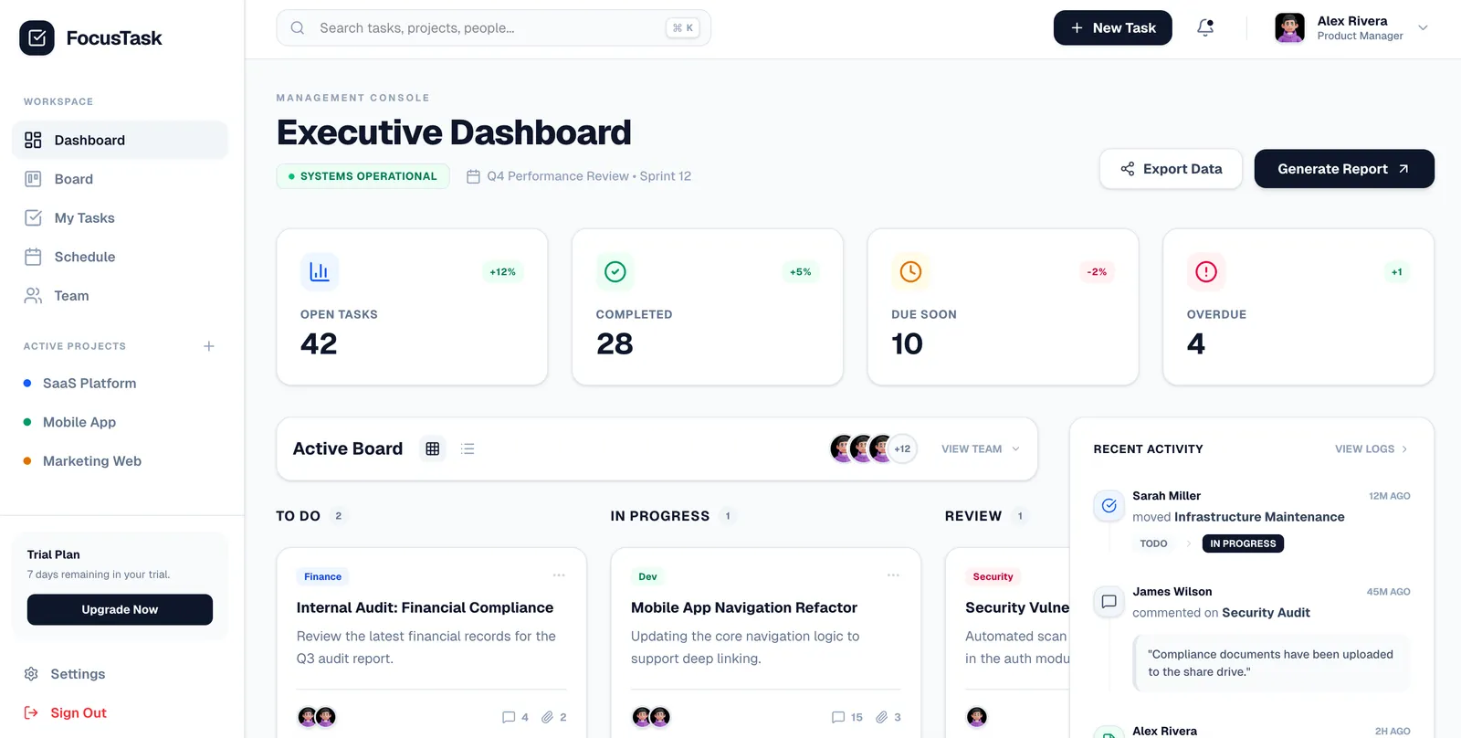 A web app built with Looops